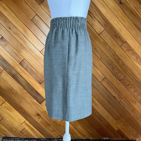 J. Crew Factory Wool Blend Sidewalk Skirt - Picture 2 of 5